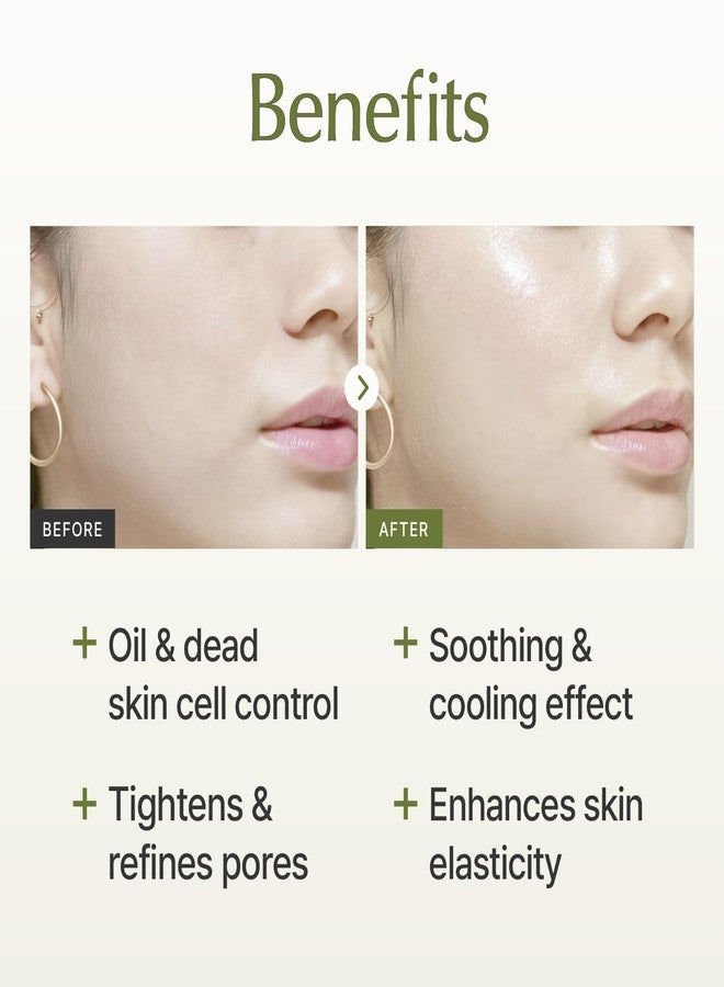 SU:M قناع SU:M Micro-Active Super Matcha Pore Mask Pack (3.38 أونصة سائلة) - قناع لتنقية المسام، والتحكم في الزيوت، والتقشير. يحتوي على مركب ماتشا ممزوج، وزنك PCA، وفيتامين B3 المخمر لبشرة أكثر نعومة ونقاءً - Image 3